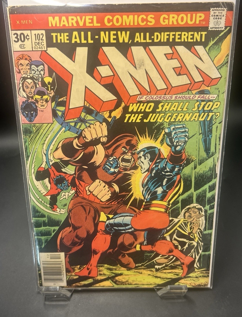 X-Men #102 Marvel 1976 Colossus vs Juggernaut Origin Storm 🌩️ Low/MidGrade