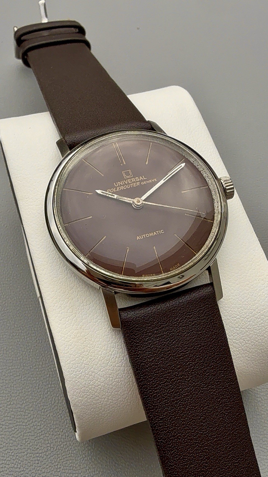 Vintage Universal Geneve Polerouter Geneve Auto Cal 218 Men’s Watch