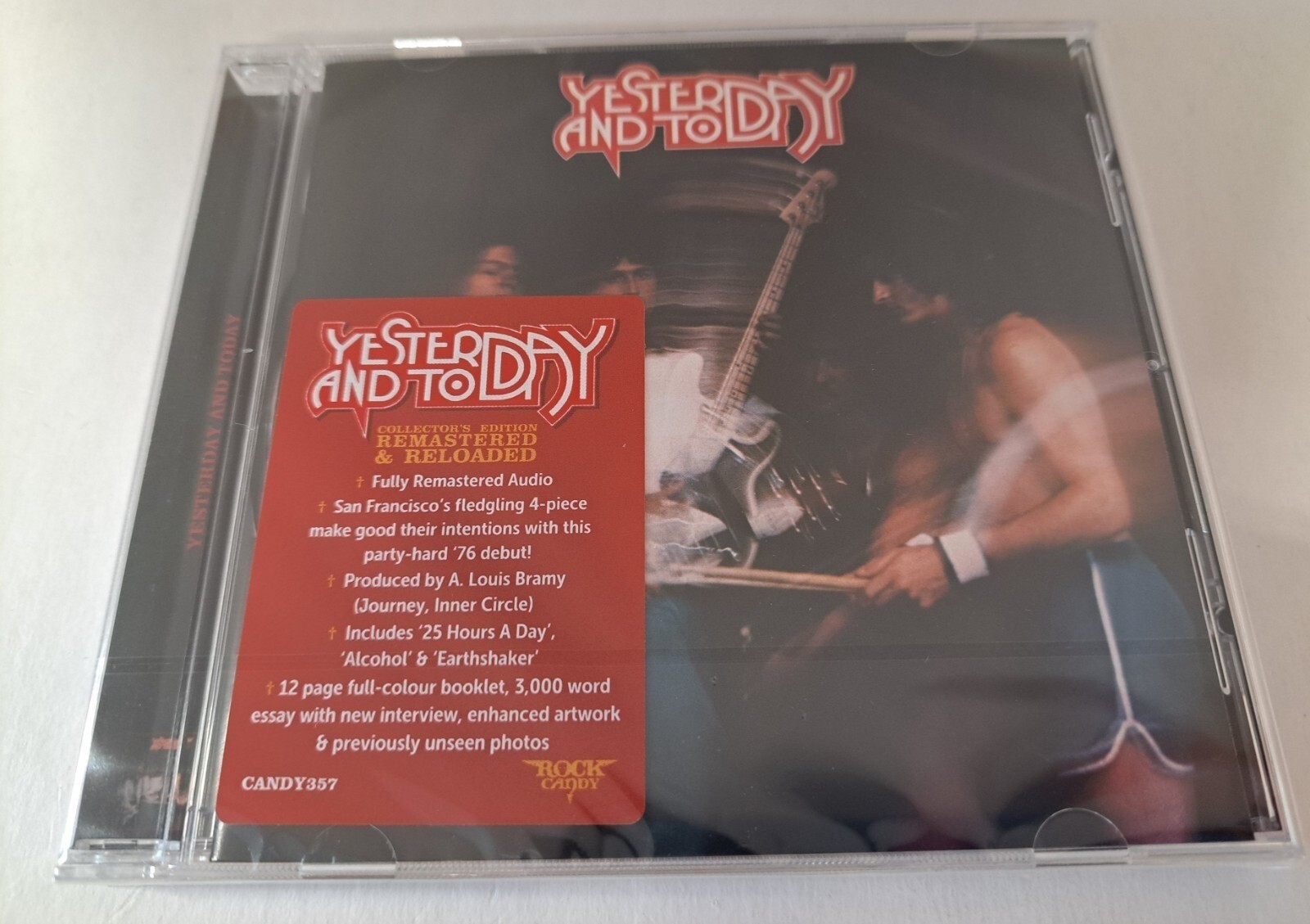 Yesterday And Today Y&T S/T 1976 CD Reissue Remaster Rock Candy Hard Rock