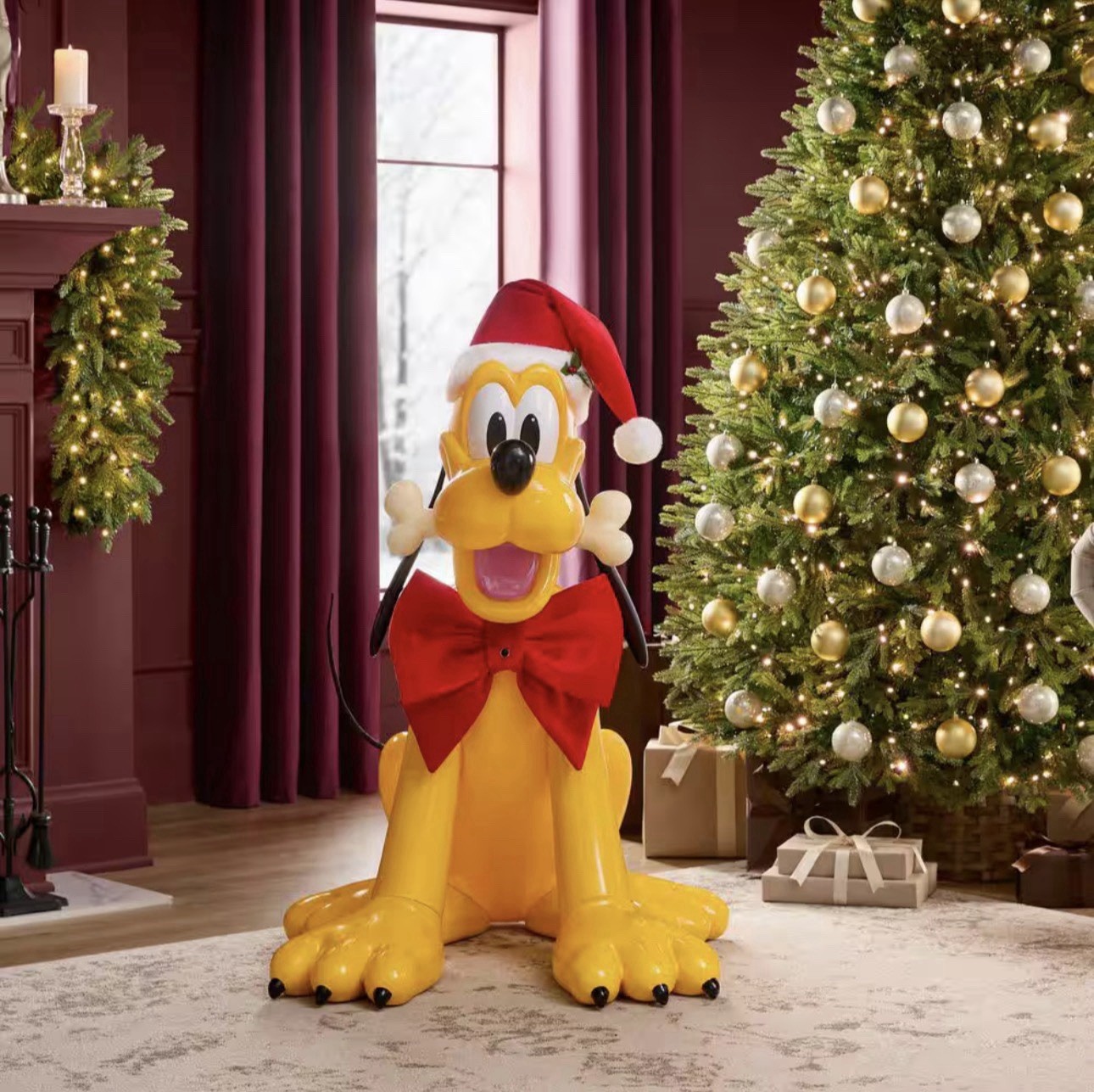 NEW Disney 3.5 FT Animated Pluto Holiday Christmas Animatronic 2026 ✅ NEW Disney 3.5 FT Animated Pluto Holiday Christmas Animatronic 2026 ✅