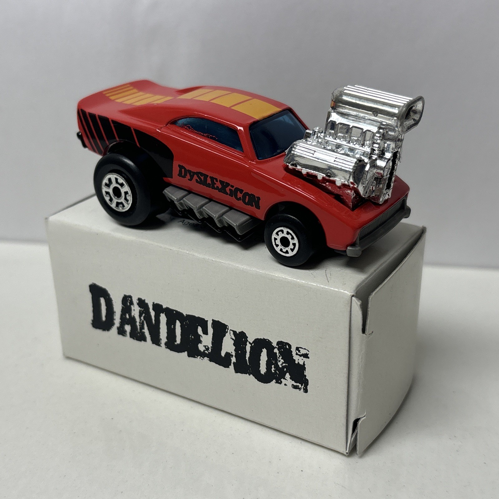 Matchbox Superfast Cosmic Blues Dandelion Dyslexicon Thailand Base Promotional