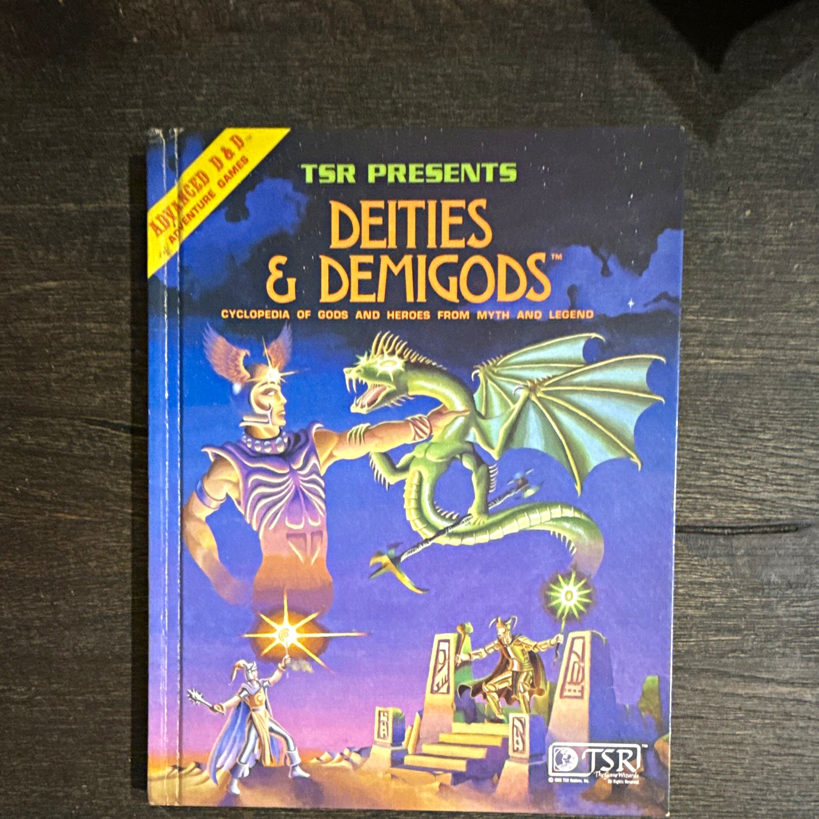 TSR Deities & Demigods AD&D Special Reference Work Hardcover 1980 TSR1200 TSR Deities & Demigods AD&D Special Reference Work Hardcover 1980 TSR1200