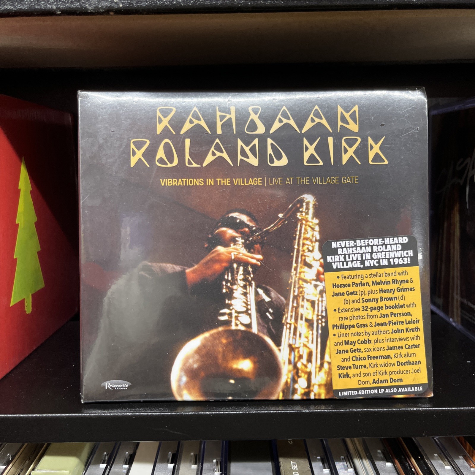 Rahsaan Roland Kirk - Vibrations in the Village: Live at the Village Gate CD Rahsaan Roland Kirk - Vibrations in the Village: Live at the Village Gate CD