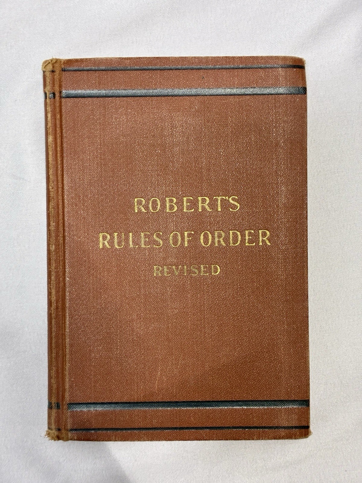 Vintage Robert\'s Rules of Order Revised Parliamentary Law Hardcover
