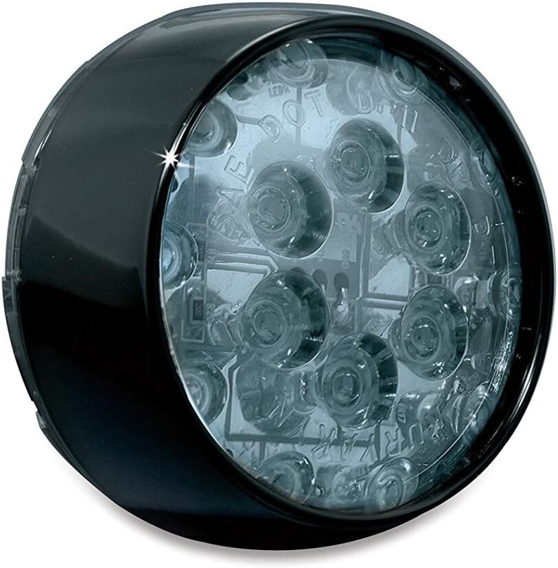Kuryakyn LED Rear Turn Signal 5460 Dual Function Gloss Black Bezel/Smoke Lens Kuryakyn LED Rear Turn Signal 5460 Dual Function Gloss Black Bezel/Smoke Lens