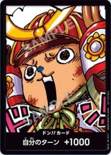 Samurai Tony Tony Chopper DON Card Saikyo JUMP ONE PIECE Card Japanese NM Samurai Tony Tony Chopper DON Card Saikyo JUMP ONE PIECE Card Japanese NM