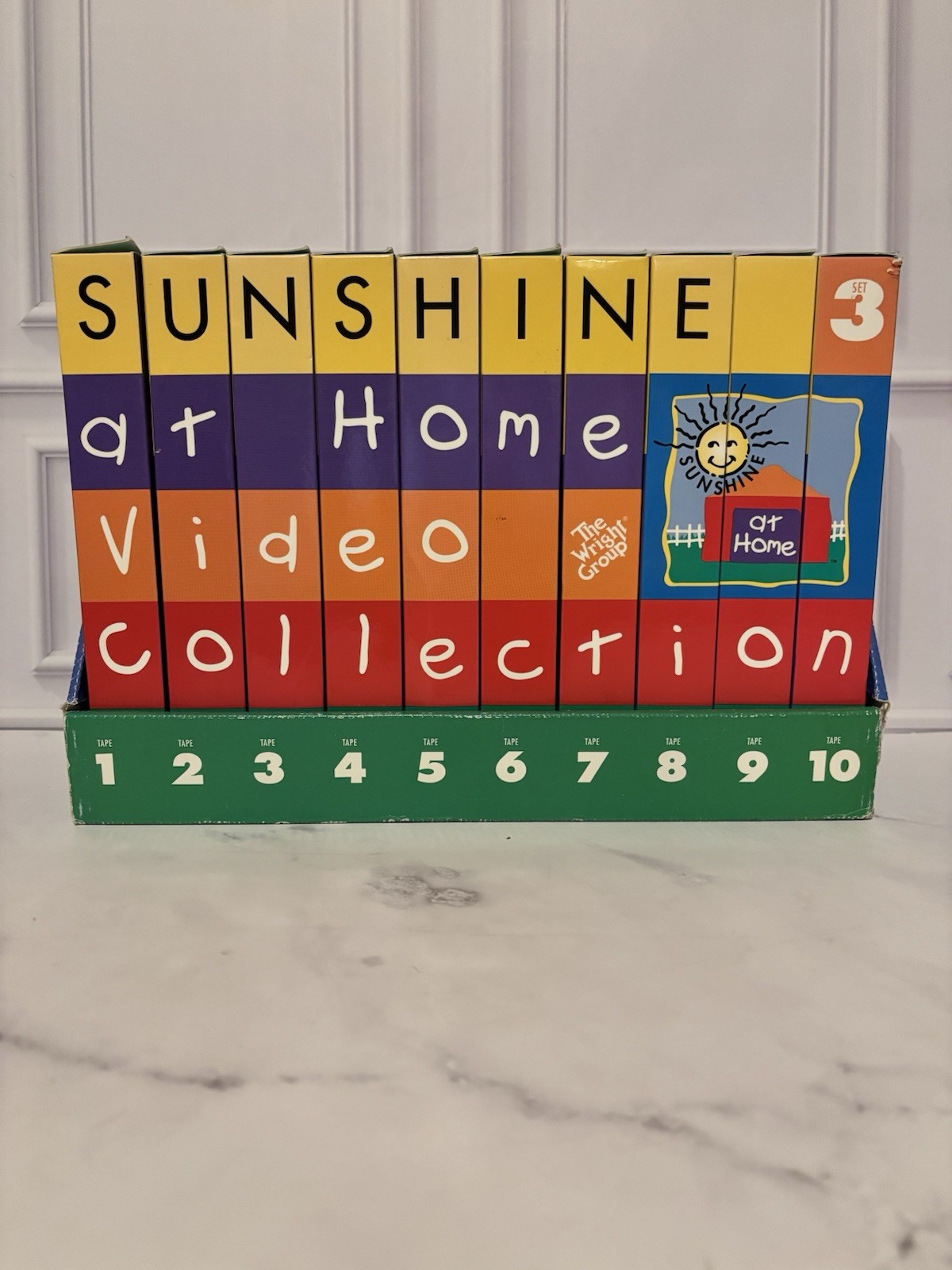 The Wright Group Sunshine at Home Video Collection Set 3 10-VHS Box Set NTSC