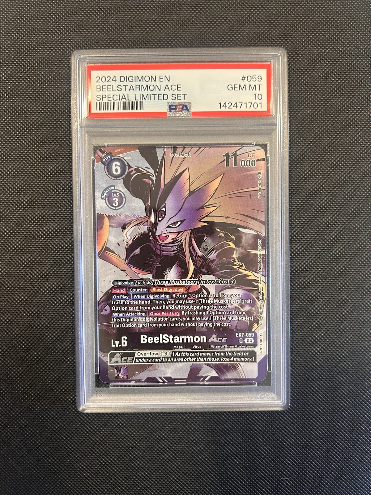 BeelStarmon ACE (Alternate Art) (Box Topper) - Special Limited Set - PSA 10