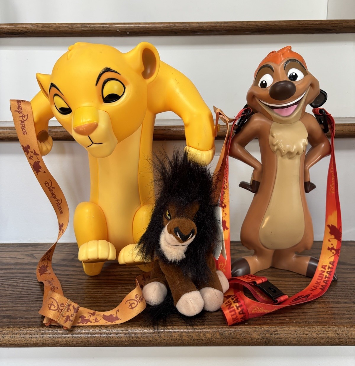 Disney Parks The Lion King Animal Kingdom Timon Sipper & Simba Popcorn bucket +