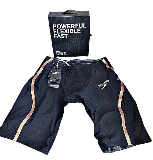 Speedo Fastskin LZR Pure Intent Jammer Shorts. Size 30. Black. New Fina Approved