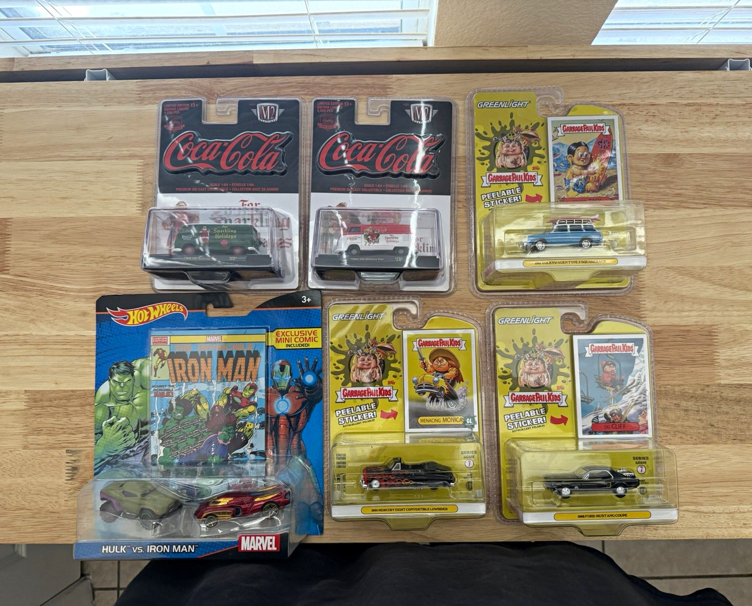 Hot Wheels Greenlight M2 1:64 Diecast Car Lot Unopened Marvel Coca-Cola GPK Hot Wheels Greenlight M2 1:64 Diecast Car Lot Unopened Marvel Coca-Cola GPK