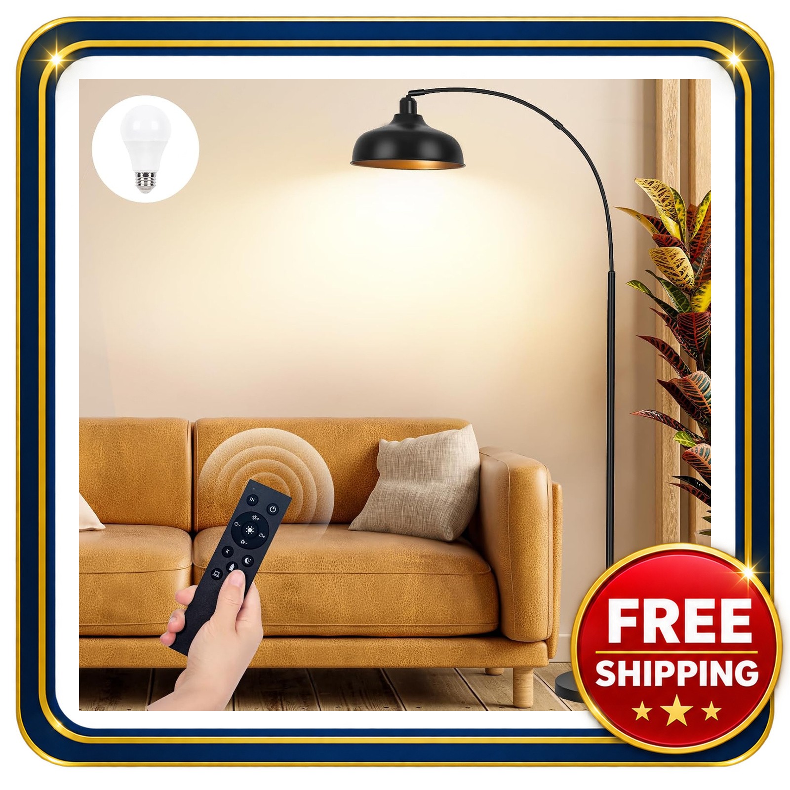 arc floor lamp with remote 70 inch black tall lamp stepless dimming arc floor lamp with remote 70 inch black tall lamp stepless dimming