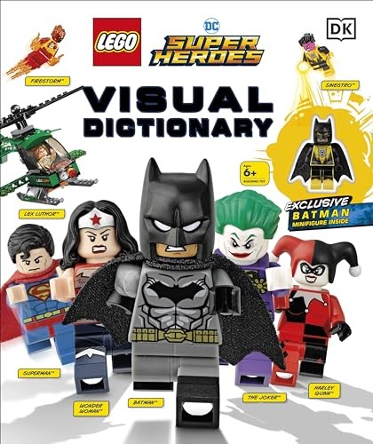 LEGO DC Super Heroes Visual Dictionary: With Ex, Dowsett, Kaplan=-