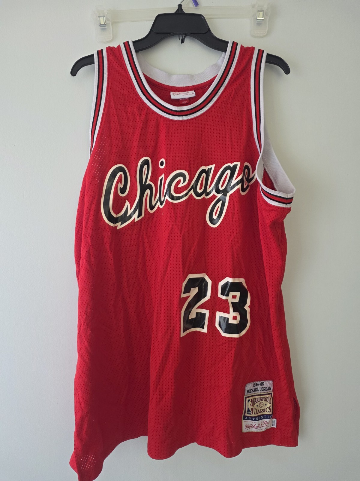 Mitchell & Ness Authentic Chicago Bulls Michael Jordan 1984-85 Size 52 2XL Red Mitchell & Ness Authentic Chicago Bulls Michael Jordan 1984-85 Size 52 2XL Red