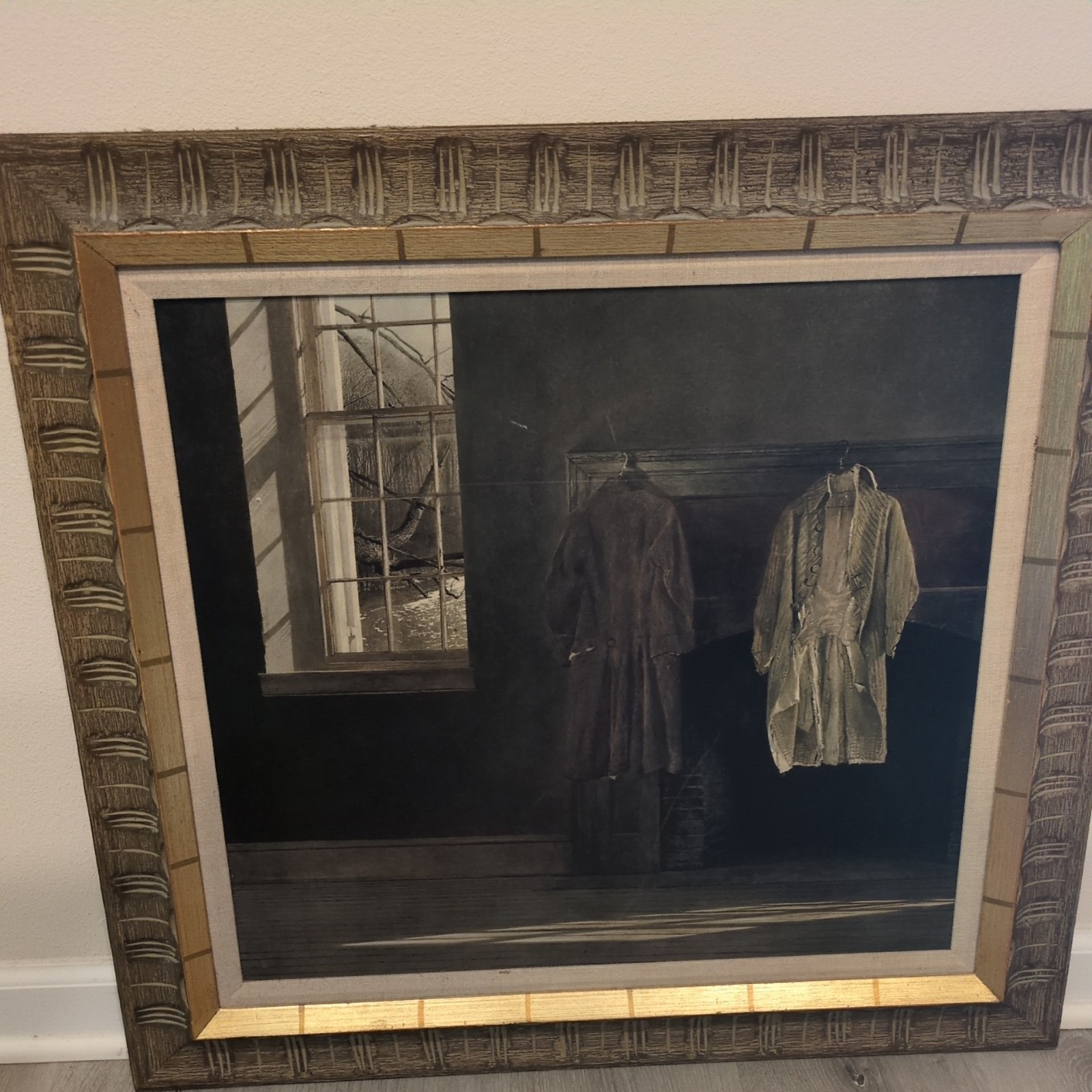 Andrew Wyeth The Quaker Framed Limited Collotype Print Triton Press 27x29 Andrew Wyeth The Quaker Framed Limited Collotype Print Triton Press 27x29