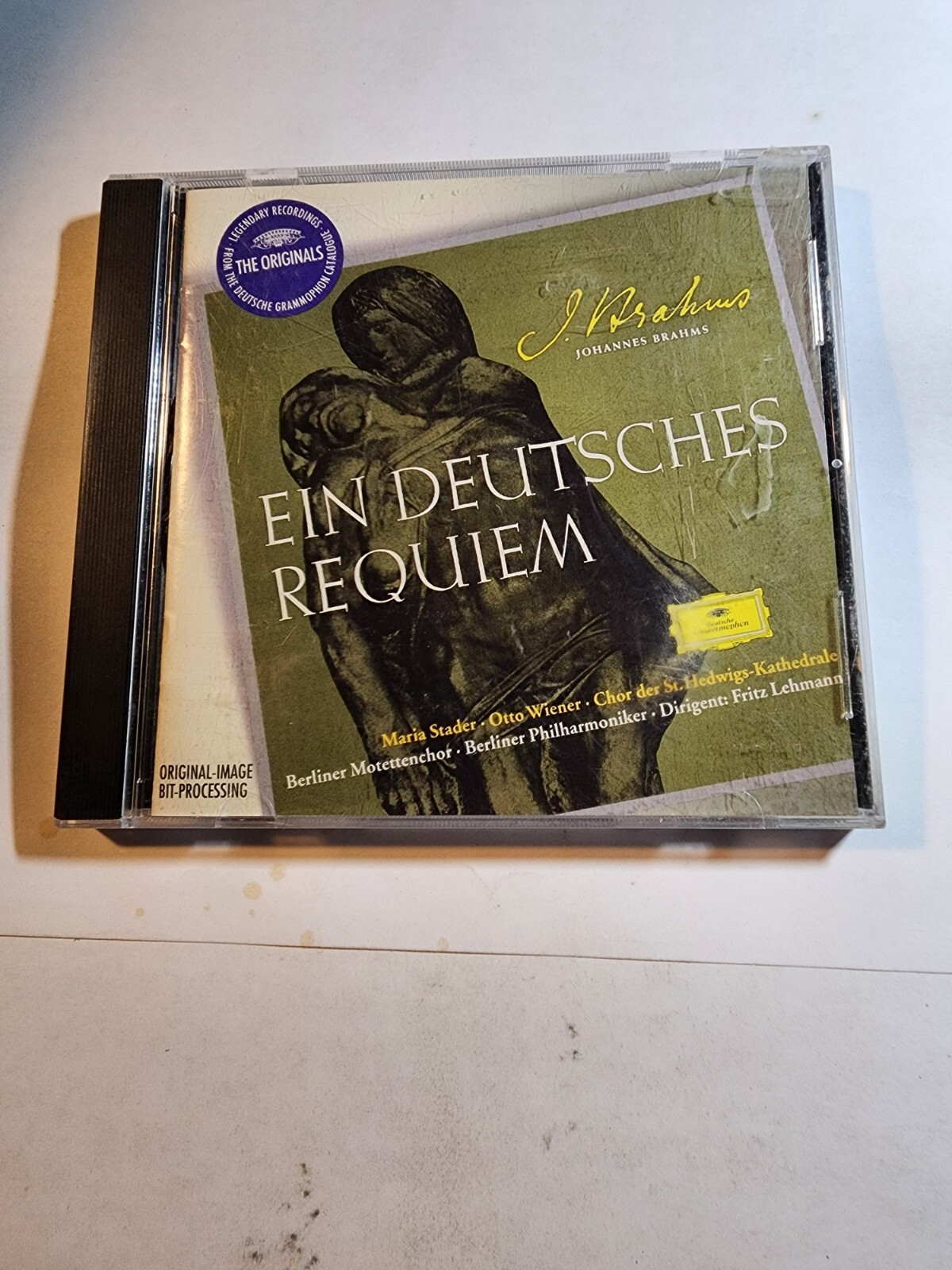 Brahms: Ein deutsches Requiem (CD, 1998, Deutsche Grammophon) VG+/EX CD3 Brahms: Ein deutsches Requiem (CD, 1998, Deutsche Grammophon) VG+/EX CD3