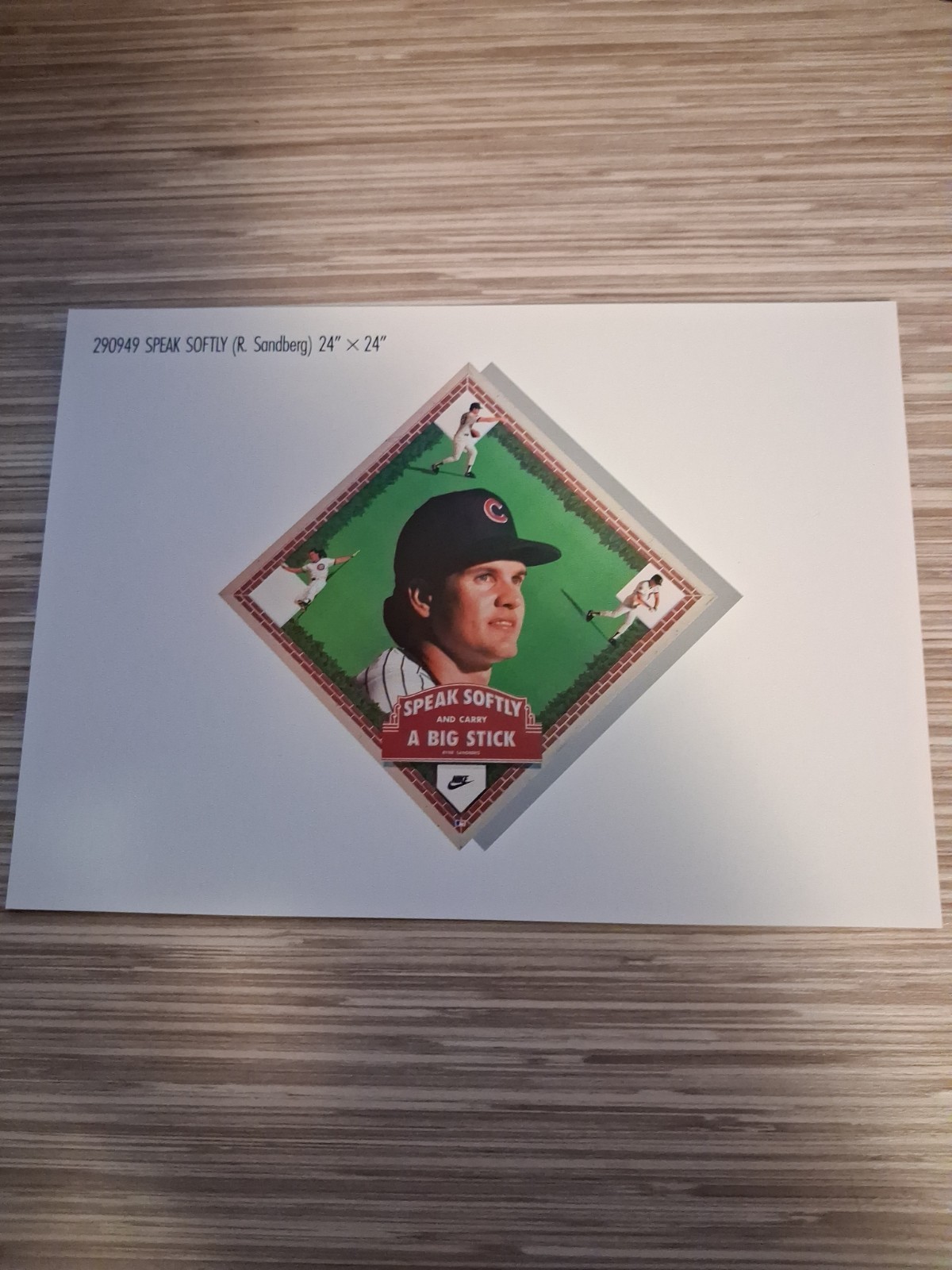 Vintage Nike Poster Card 5x7 Vintage Nike Poster Card 5x7