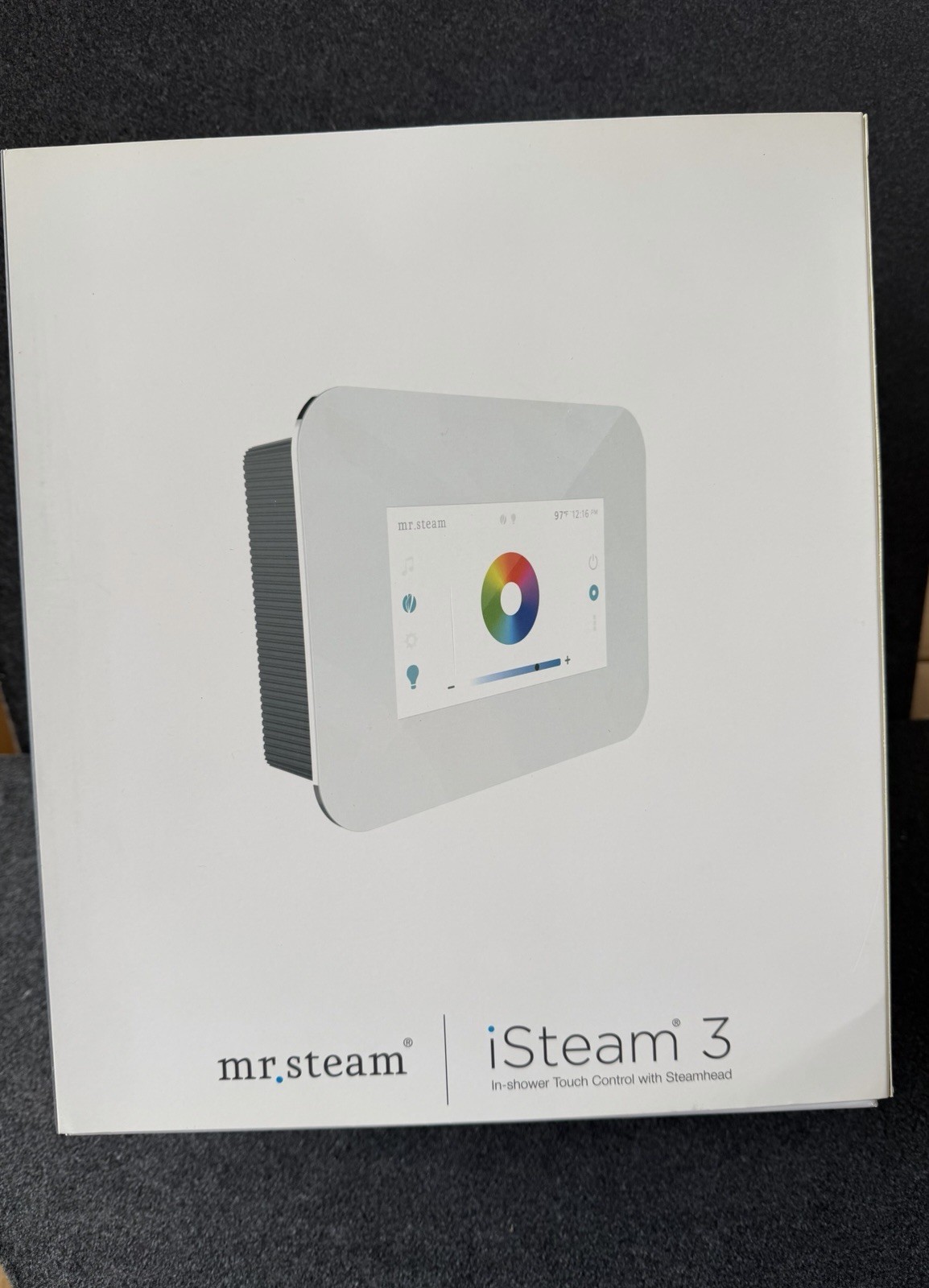 Mr Steam 104264WH iSteam3 White Touchscreen Steam Control Kit ISTEAM3-WH NEW