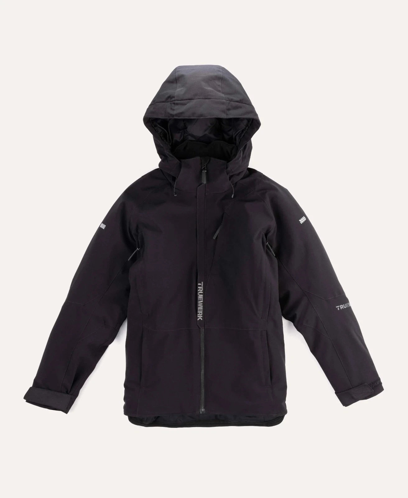 TrueWerk Men\'s S4 Tower Parka Jacket Black Size XL TrueWerk Men\'s S4 Tower Parka Jacket Black Size XL