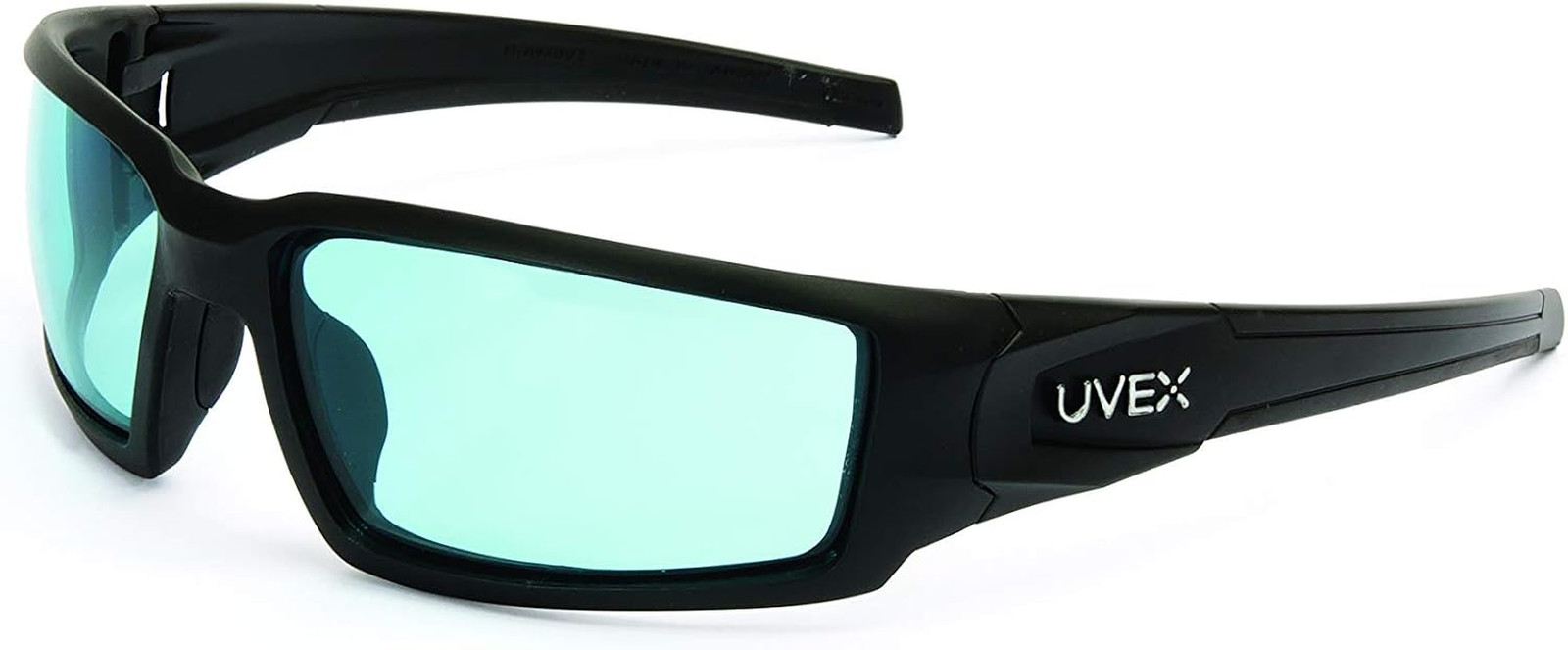 Uvex Hypershock Safety Glasses, Black Frame with SCT-Blue Lens & HydroShield Ant Uvex Hypershock Safety Glasses, Black Frame with SCT-Blue Lens & HydroShield Ant