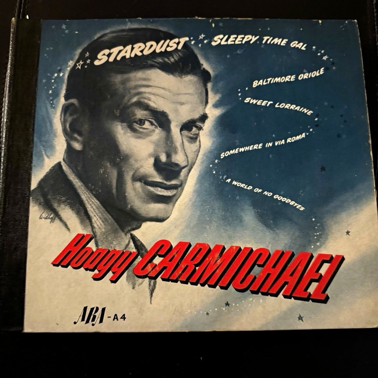 Vintage 1946 Hoagy Carmichael Stardust 78 RPM 10\ Vintage 1946 Hoagy Carmichael Stardust 78 RPM 10\