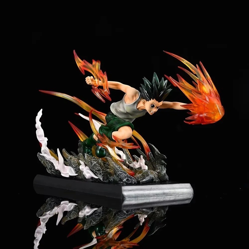 H18CM HUNTER×HUNTER GON·FREECSS Figure Anime Statue PVC Model W/Box Xmas Gift