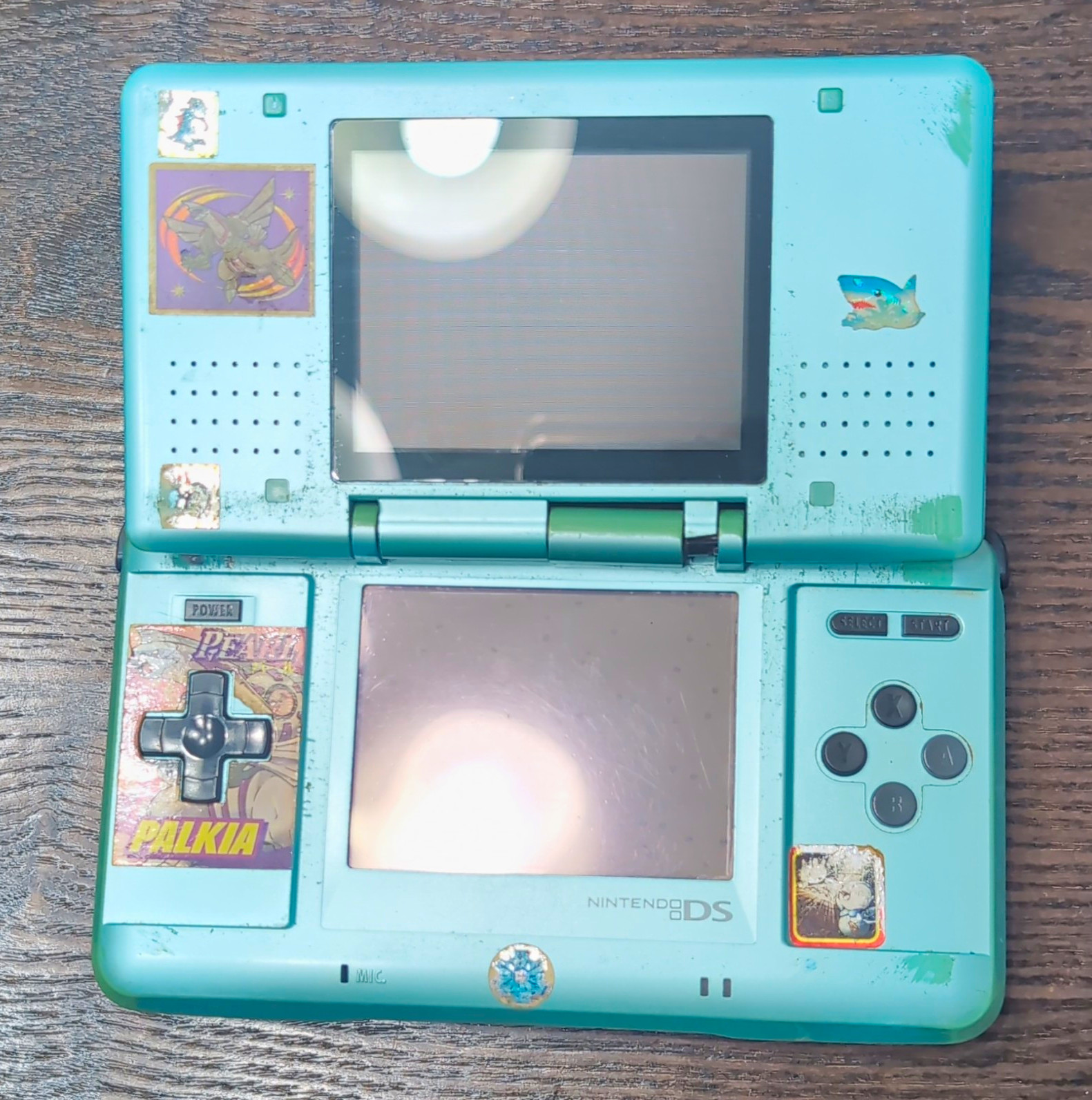 Nintendo DS OG Teal Handheld Console FOR REPAIR OR PARTS Nintendo DS OG Teal Handheld Console FOR REPAIR OR PARTS