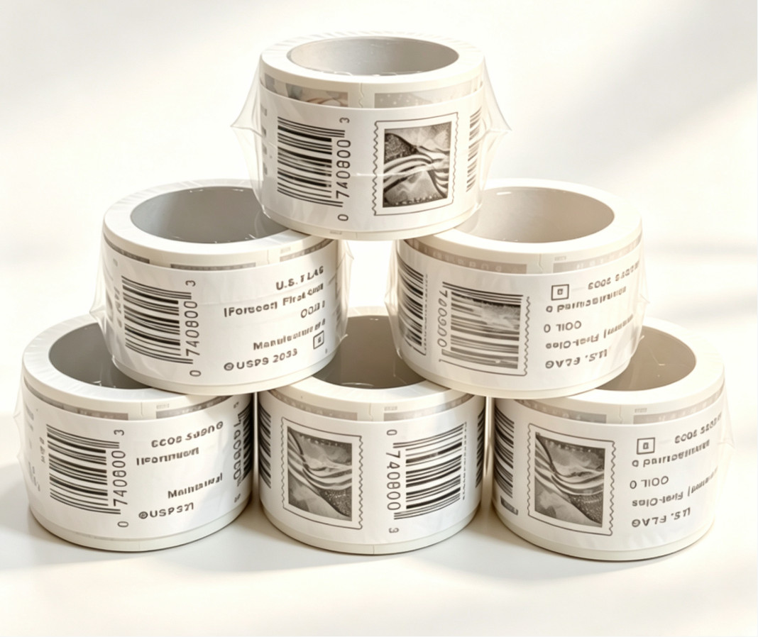 Brand new 5 Rolls USPS Postage Stamps,100 per Roll Unused First Class 500-2024 Brand new 5 Rolls USPS Postage Stamps,100 per Roll Unused First Class 500-2024