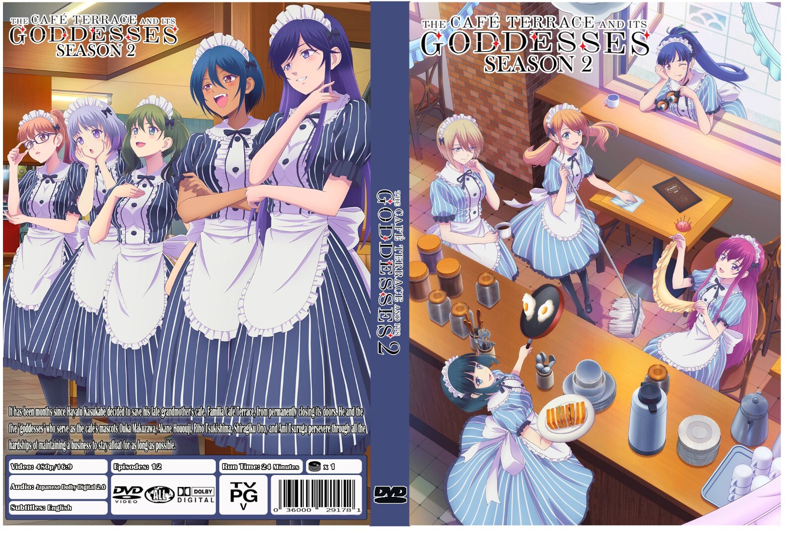 The Café Terrace and Its Goddesses Anime Series Season 2 Episodes 1-12 The Café Terrace and Its Goddesses Anime Series Season 2 Episodes 1-12
