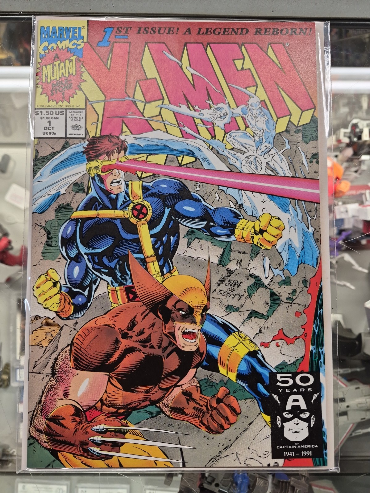X-MEN #1 (W) Claremont, (Ca)Jim Lee Connecting