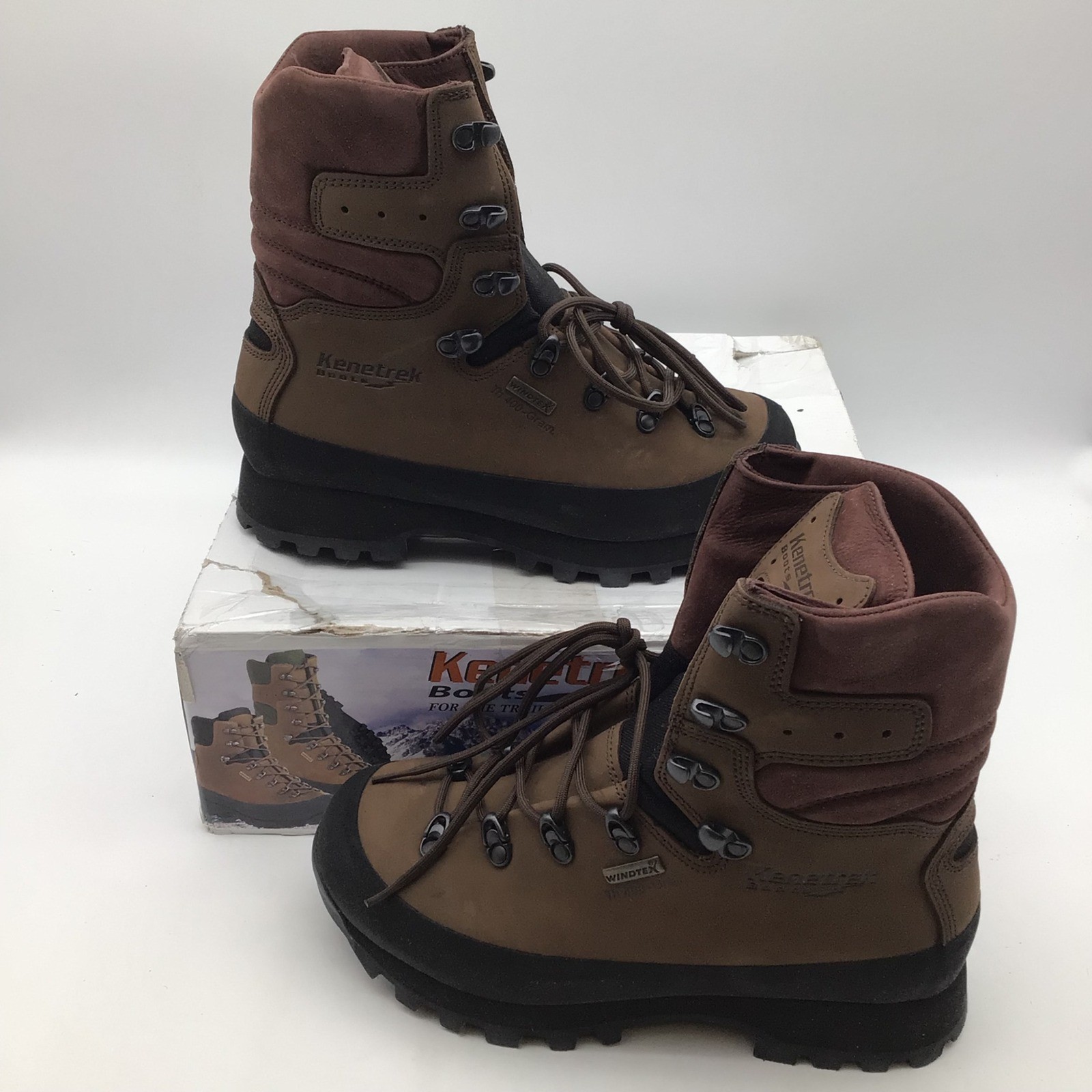 Kenetrek Mountain Extreme 400 Women Hunting Boots Brown Leather Size 8 M  NEW