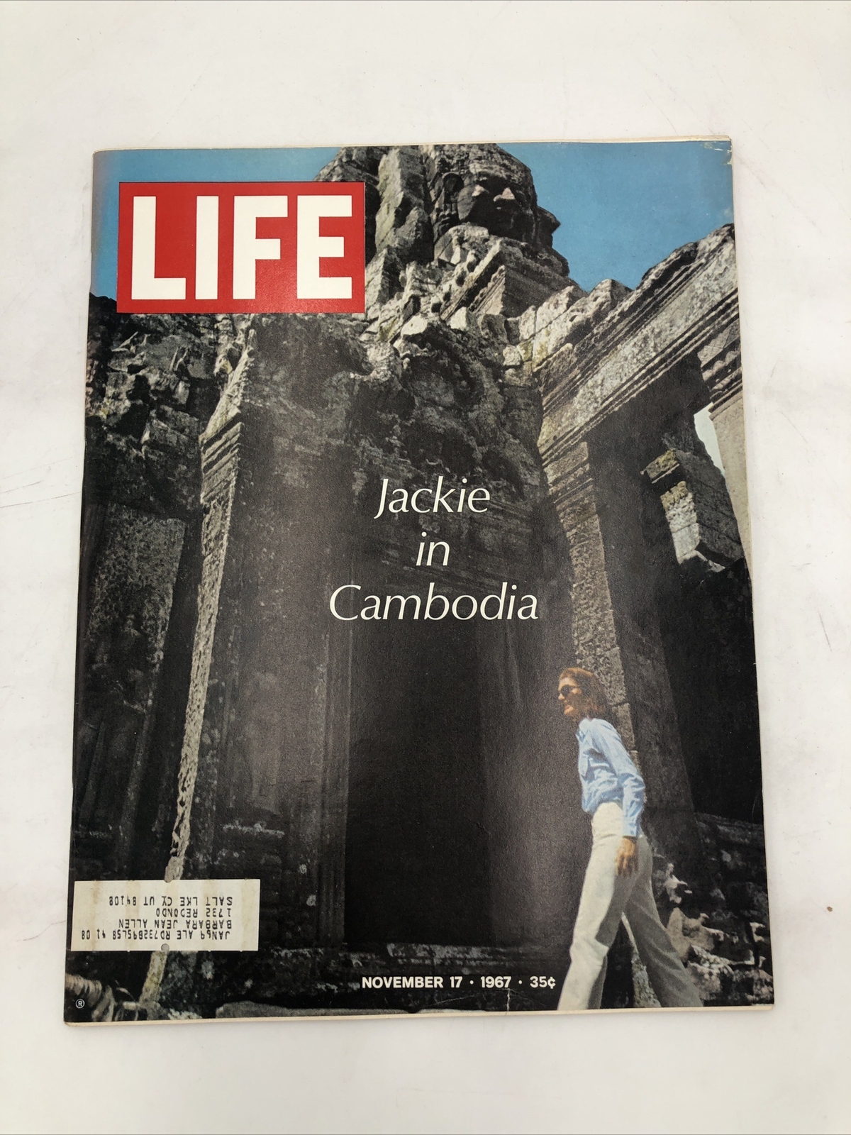 Vtg Life Magazine “Jackie in Cambodia” November 1967 Vtg Life Magazine “Jackie in Cambodia” November 1967