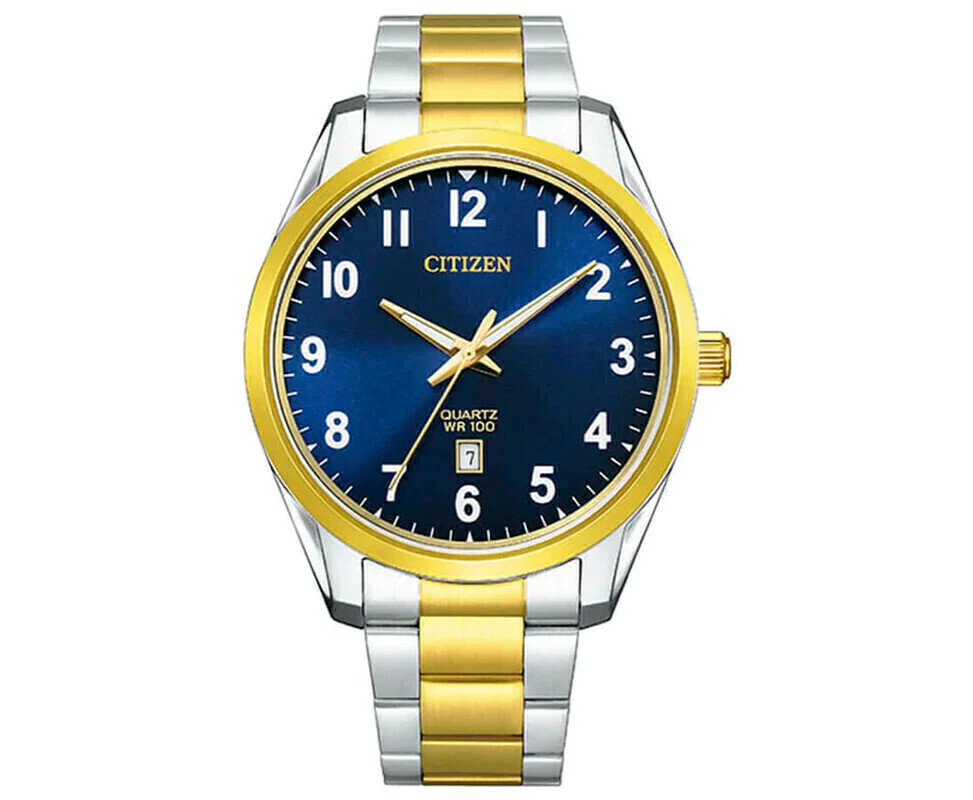 Citizen Dress Men\'s Quartz Two Tone Stainless Steel Watch - BI1036-57L NEW