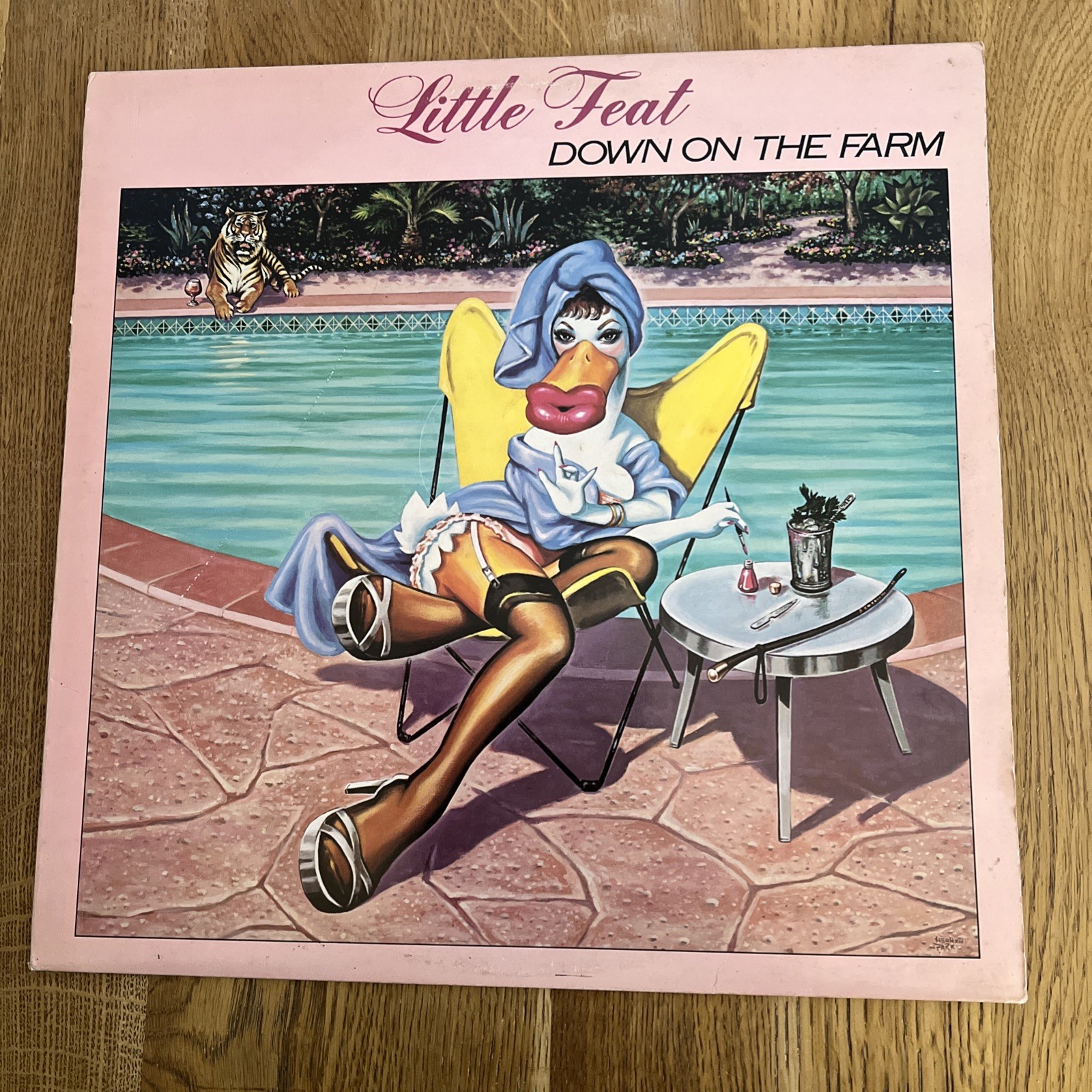 LITTLE FEAT - Down On The Farm, ORIGINAL 1979 UK LP + inner.... EX+ LITTLE FEAT - Down On The Farm, ORIGINAL 1979 UK LP + inner.... EX+