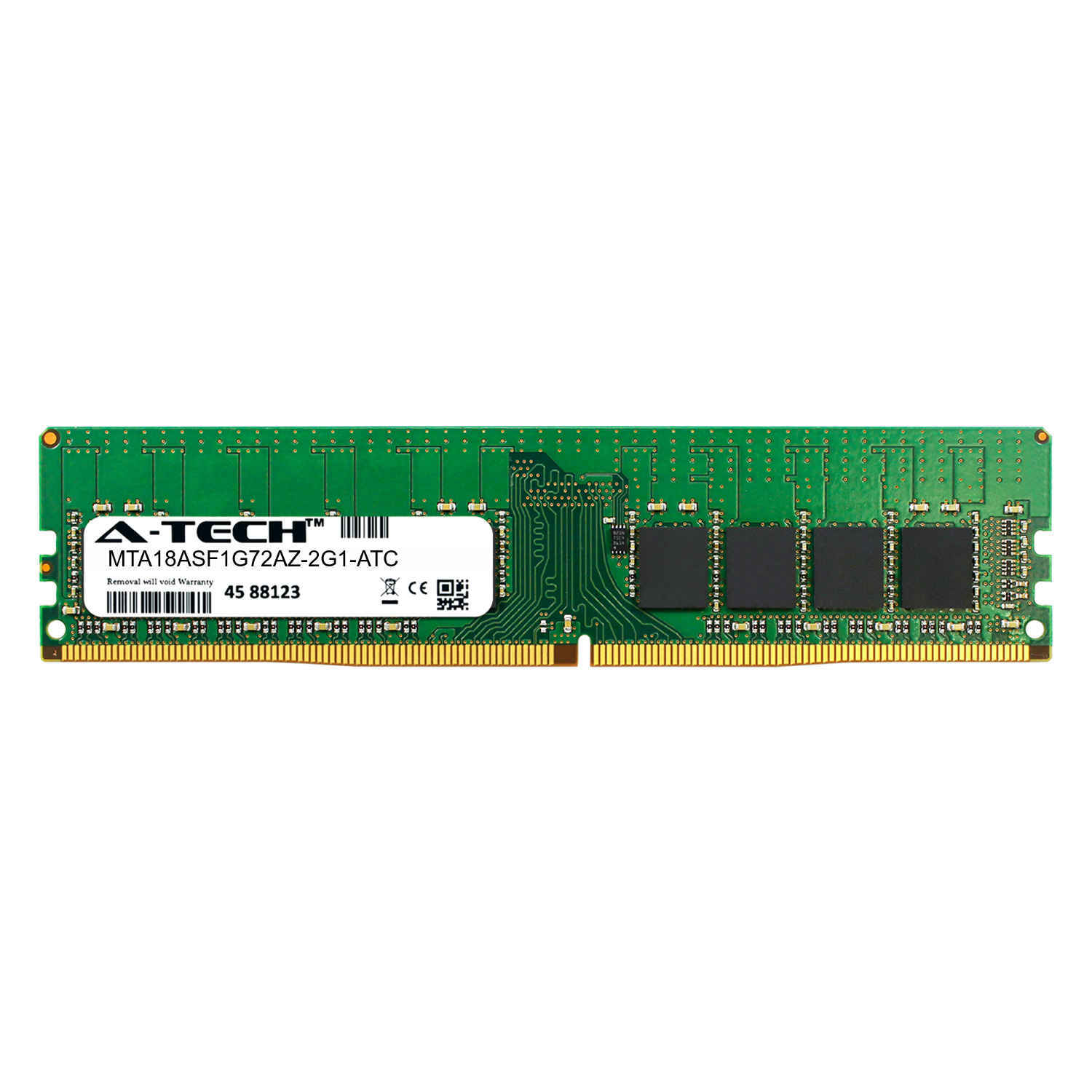 8GB PC4-17000E ECC UDIMM (Replacement for Micron MTA18ASF1G72AZ-2G1) Memory RAM