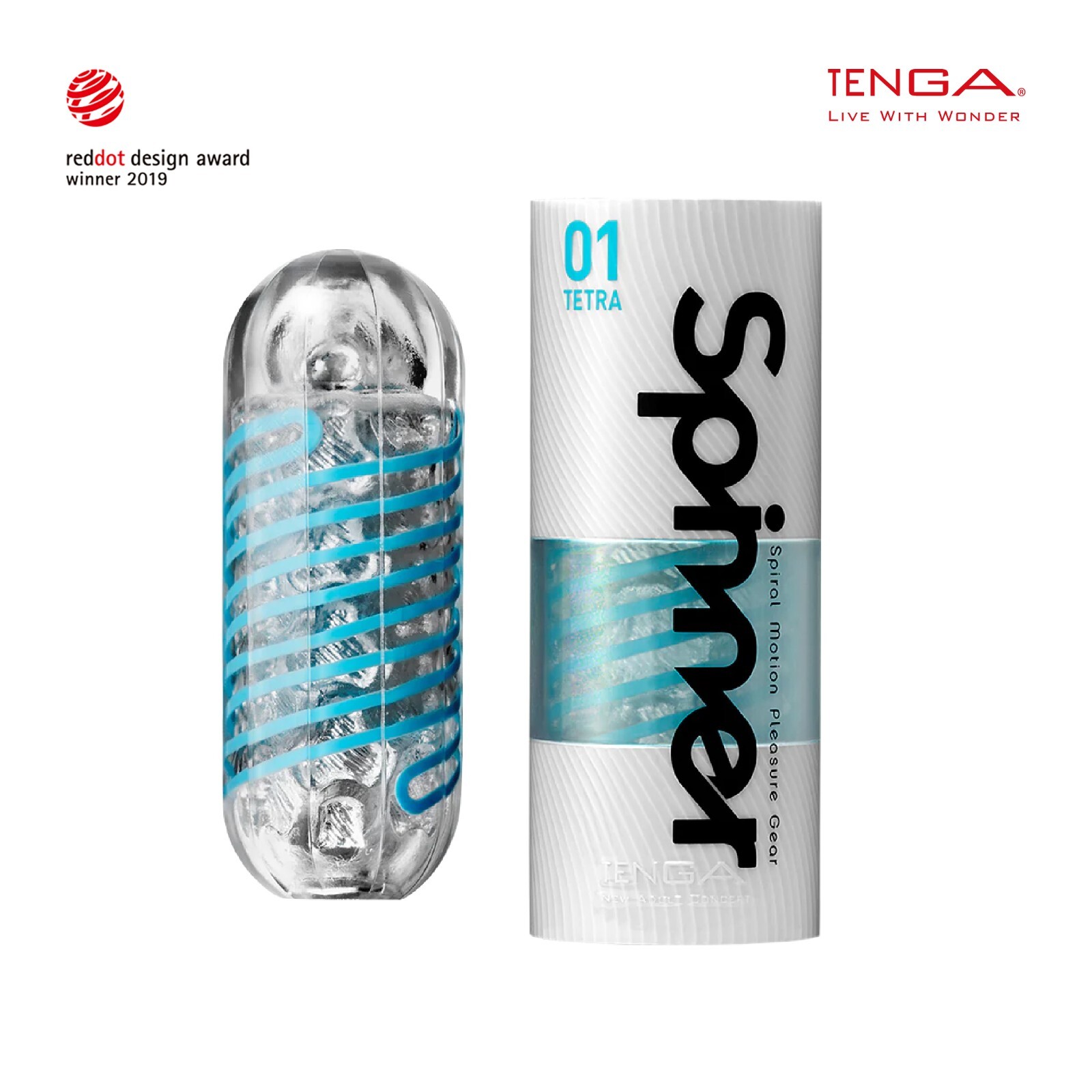 TENGA SPINNER Reusable Spiral-Motion Male Masturbator/Stroker NIB NWT