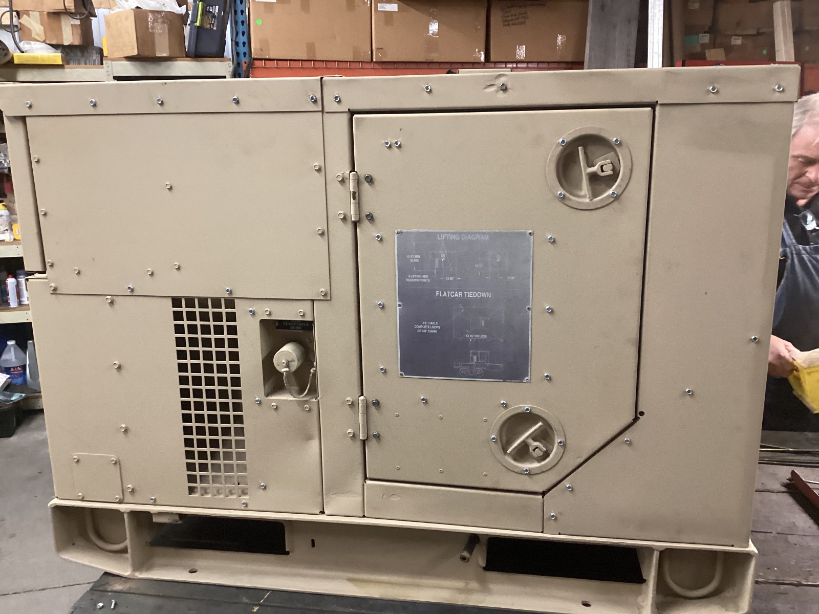 MEP-802A 5KW TQG Generator/Refurb. 6115-01-274-7387