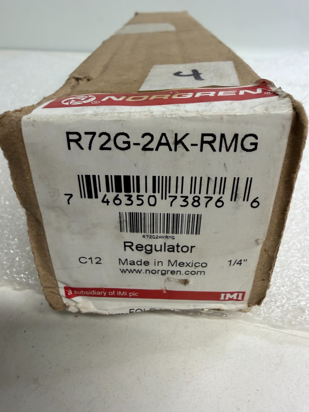 Imi Norgren R72G-2AK-RMG Pneumatic Regulator 1/4\ Imi Norgren R72G-2AK-RMG Pneumatic Regulator 1/4\