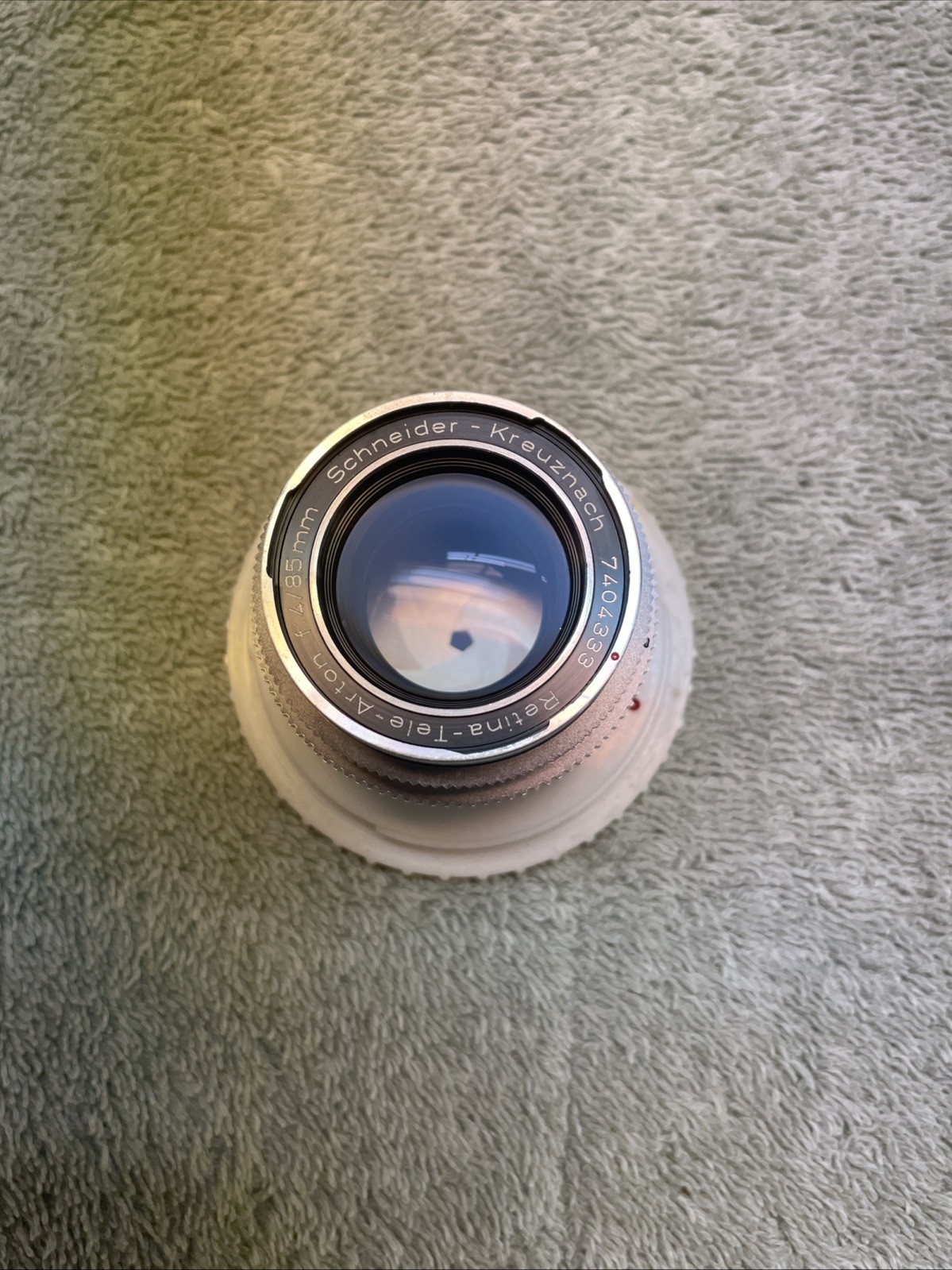 Kodak Schneider Kreuznach Retina-Tele Arton 85mm f4 DKL w/plastic bubble case
