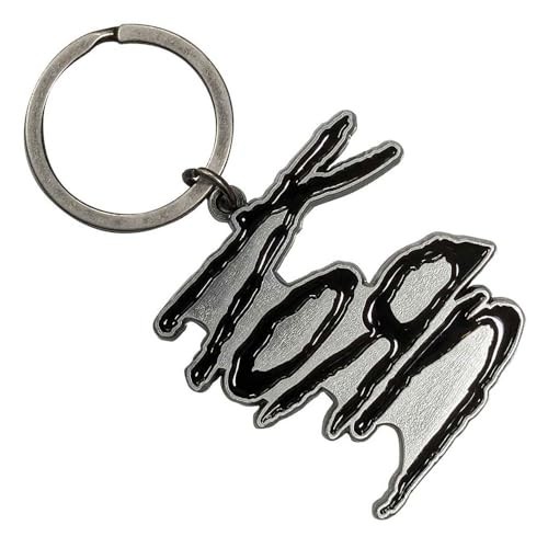 Official Korn Band Logo Keychain Metal Keyring Official Korn Band Logo Keychain Metal Keyring