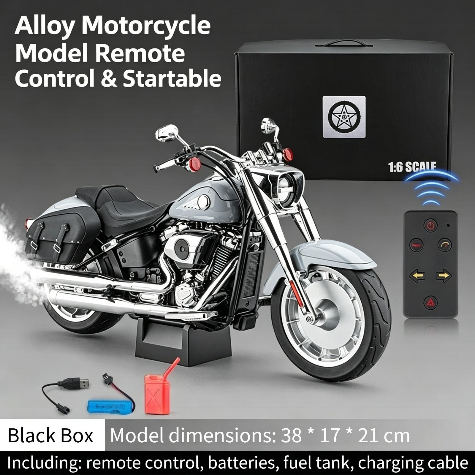 1:6 Scale American Style Motorcycle Diecast Alloy Metal Model Collectible Gift 1:6 Scale American Style Motorcycle Diecast Alloy Metal Model Collectible Gift