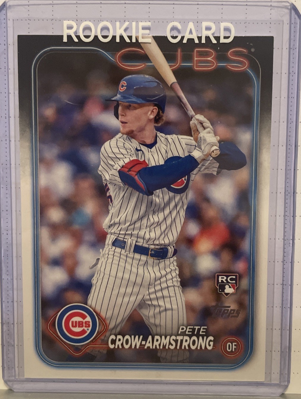 2024 Topps Series 2 - Pete Crow-Armstrong Rookie Card #407 (RC)