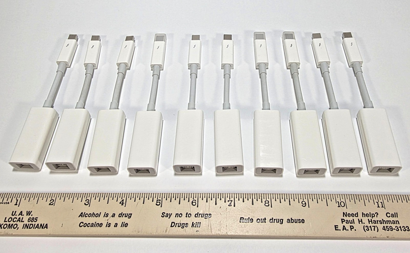 Apple A1463 Thunderbolt to FireWire 800 Adapter EMC 2591 Genuine OEM