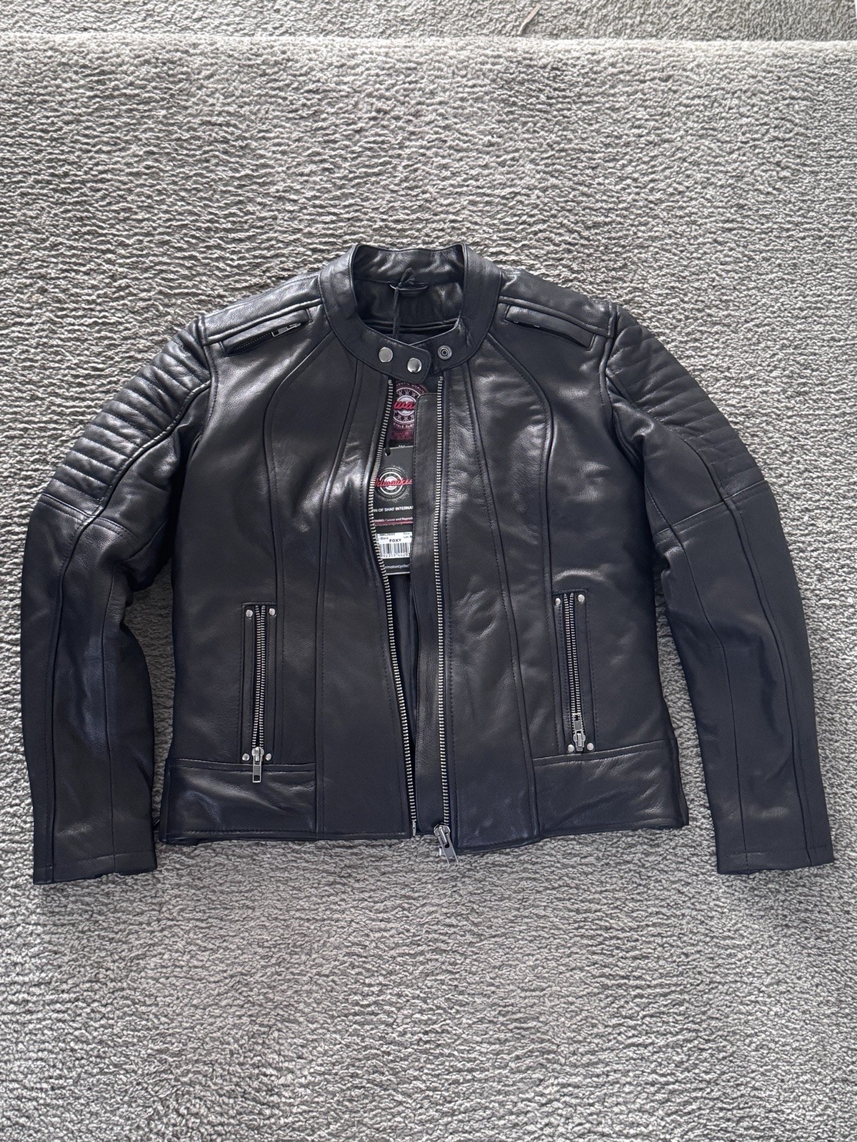 Milwaukee Motorcycle Clothing Co. Women's Foxy Scooter Style Black Premium XS Milwaukee Motorcycle Clothing Co. Women's Foxy Scooter Style Black Premium XS