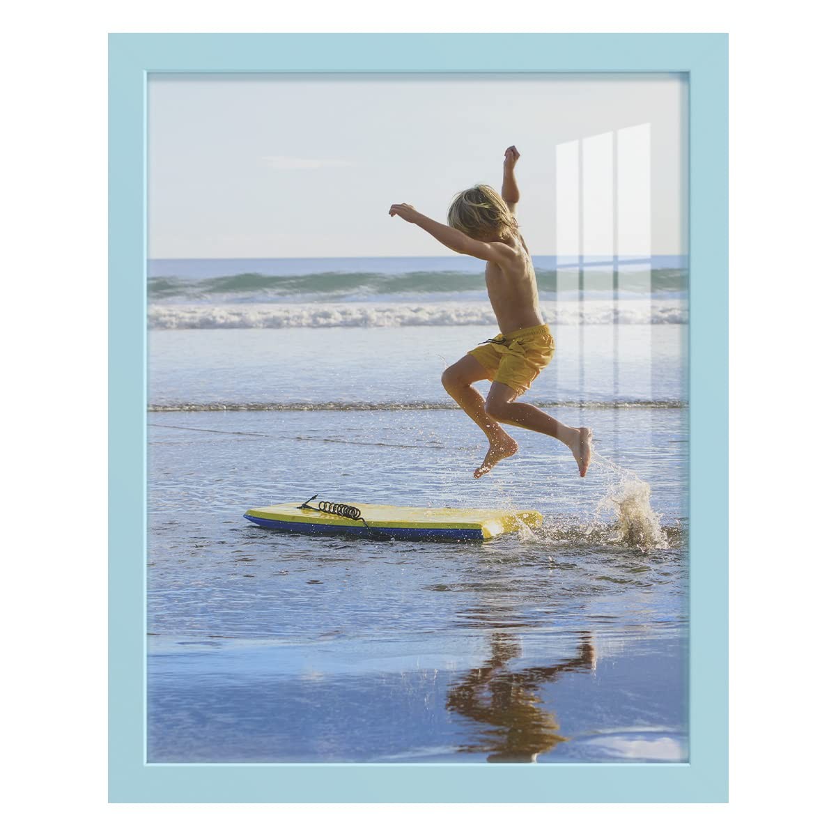 Renditions Gallery 11x14 Picture Frame Modern Style Blue Frame Renditions Gallery 11x14 Picture Frame Modern Style Blue Frame