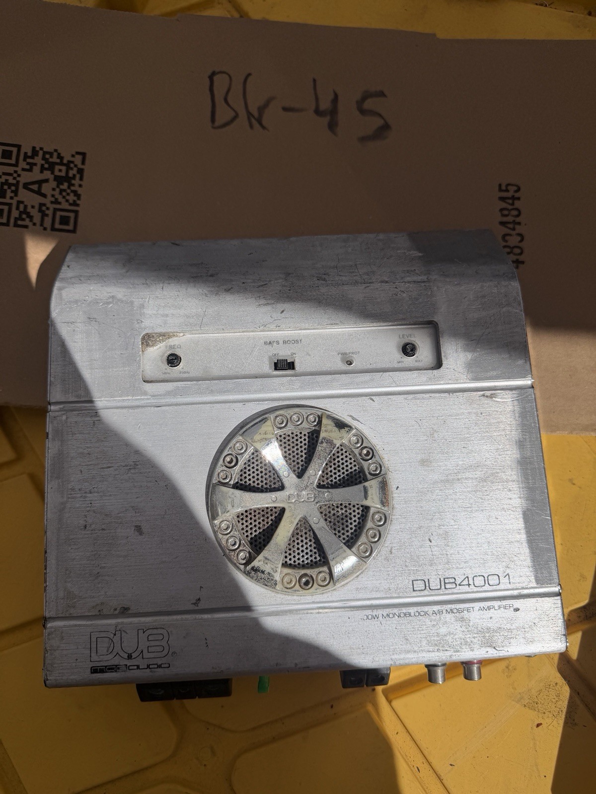 Rare DUB mag audio DUB1002 2-Channel 220W MOSFET Amplifier untested as is 