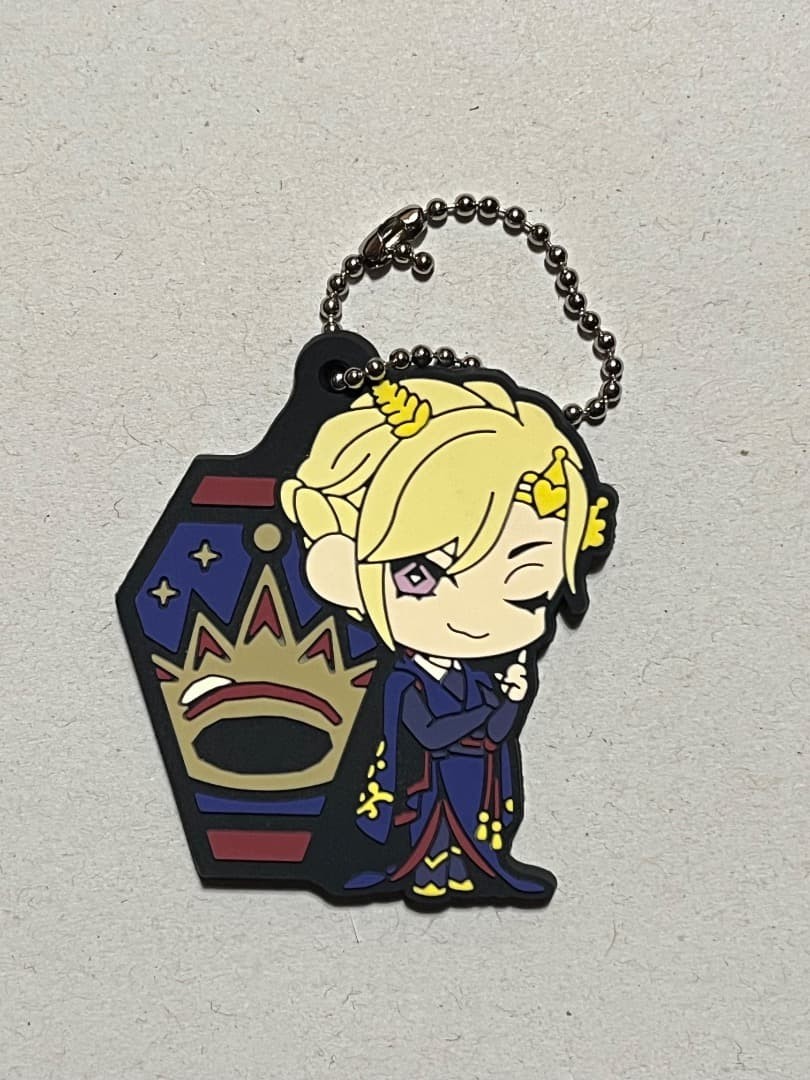 TwistedWonderland Rubber Strap Vil Schoenheit with Ball Chain TwistedWonderland Rubber Strap Vil Schoenheit with Ball Chain
