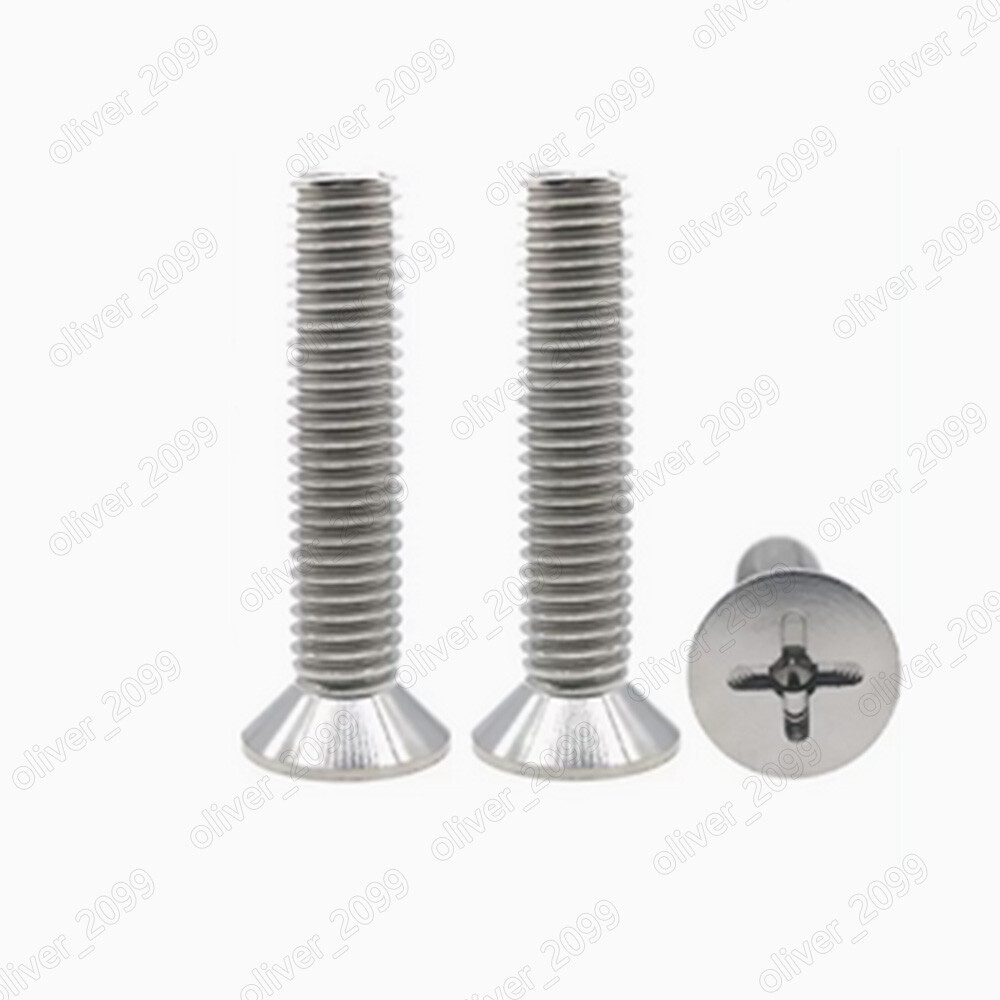GR5 Titanium Phillips Cross Countersunk Flat Head Screws M1.6 M2 M2.5