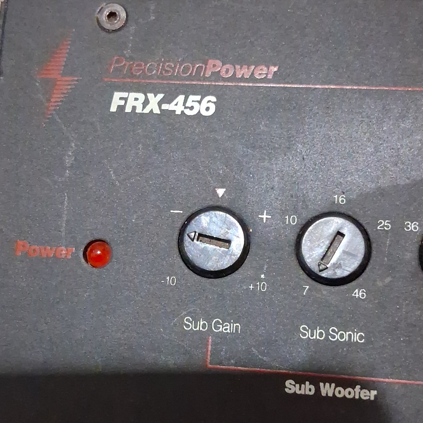 PPI Precision Power FRX-456 Black Old School 4/5/6-Way Active Crossover PPI Precision Power FRX-456 Black Old School 4/5/6-Way Active Crossover