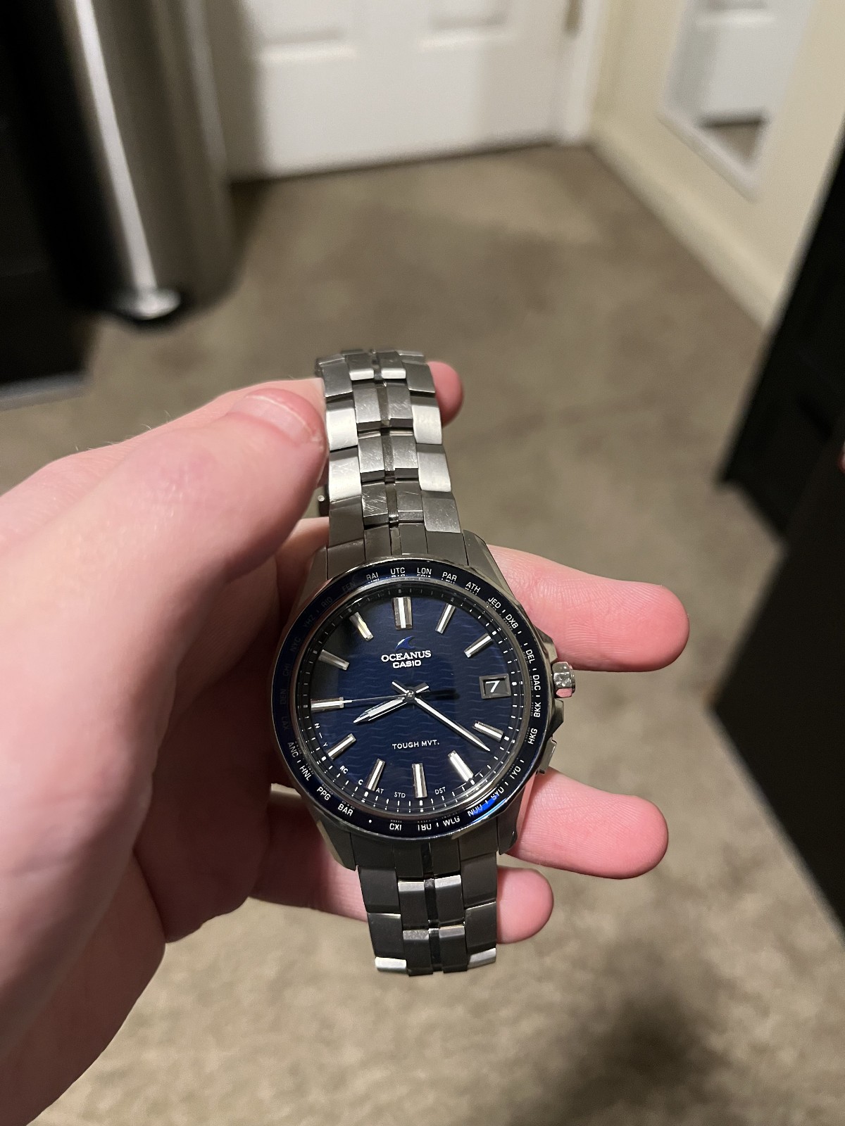 Casio Oceanus Manta Blue Ref. OCW-S400-2A